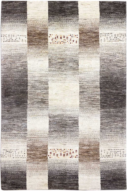 Gabbeh-Teppich (170x240 cm / 6x8 ft) - Authentischer persischer Wollteppich - German Carpet Shop