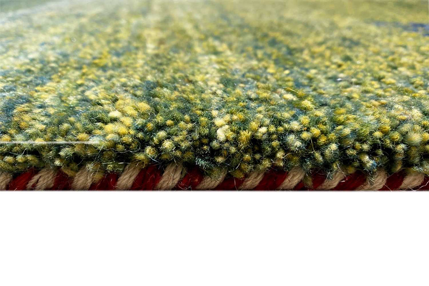 Mehrfarbiger Gabbeh Teppich (170x240 cm / 6x8 ft) - German Carpet Shop