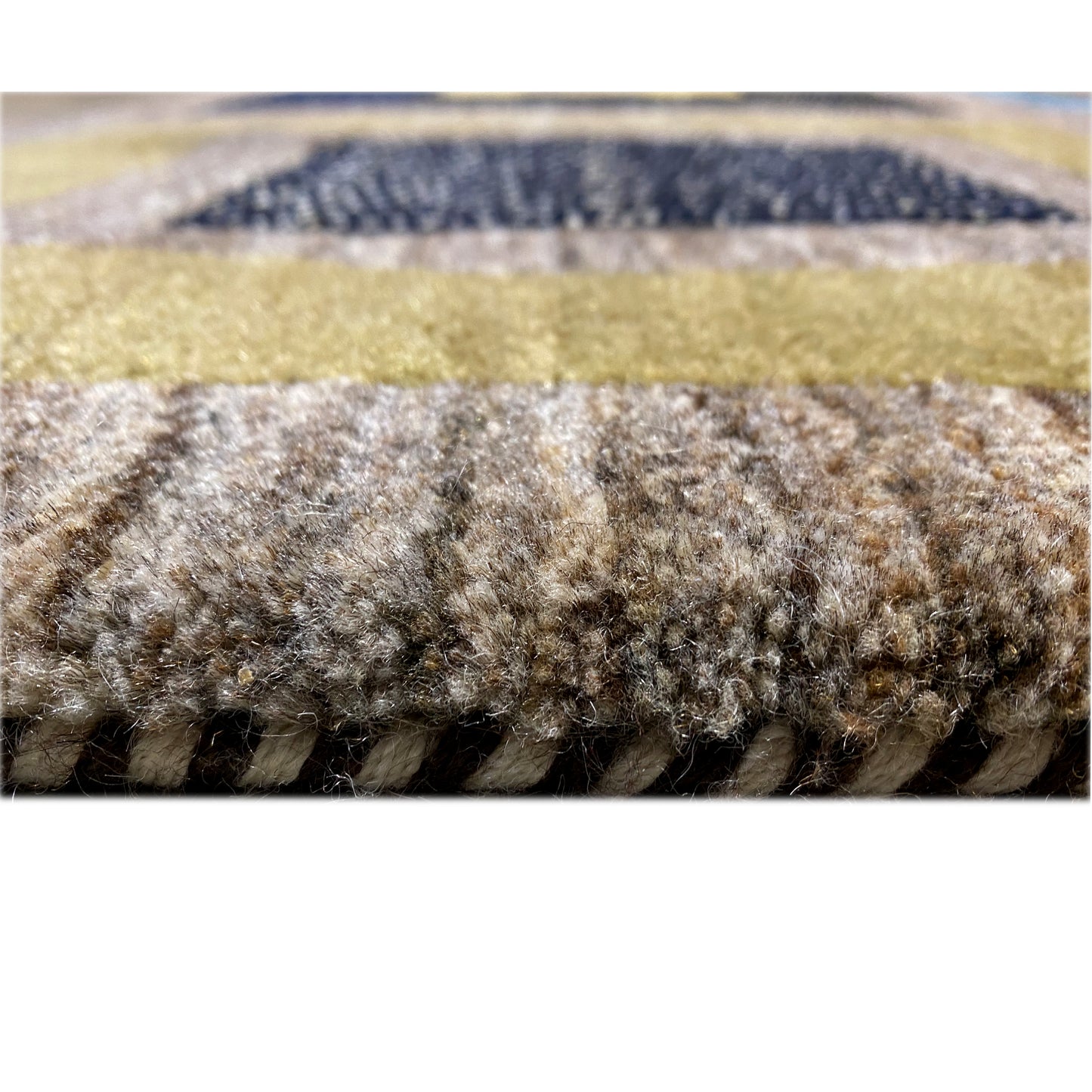 Gabbeh Exklusiver Teppich Grau 304x200 cm - German Carpet Shop