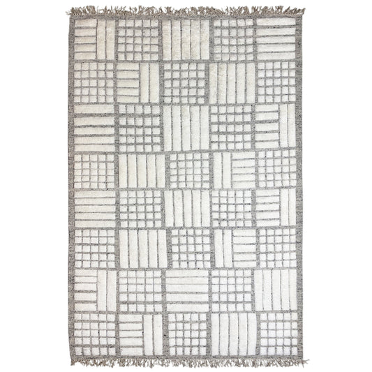  Berber-Wollteppich, 250x170 cm - Geometrisches Muster - Premium Berber Teppich from German Carpet Shop - Just €449! Shop now at German Carpet Shop