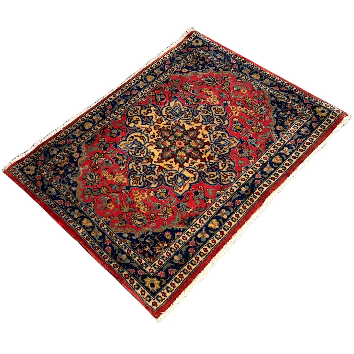  Poshti Teppich Rot, 83x62cm - Premium Poshti Teppich from German Carpet Shop - Just €0! Shop now at German Carpet Shop