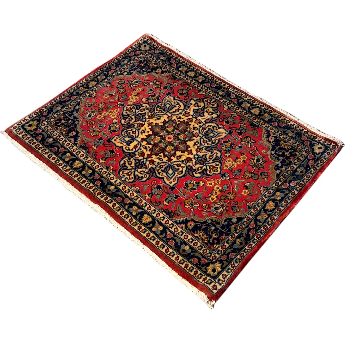  Poshti Teppich Rot, 83x62cm - Premium Poshti Teppich from German Carpet Shop - Just €0! Shop now at German Carpet Shop