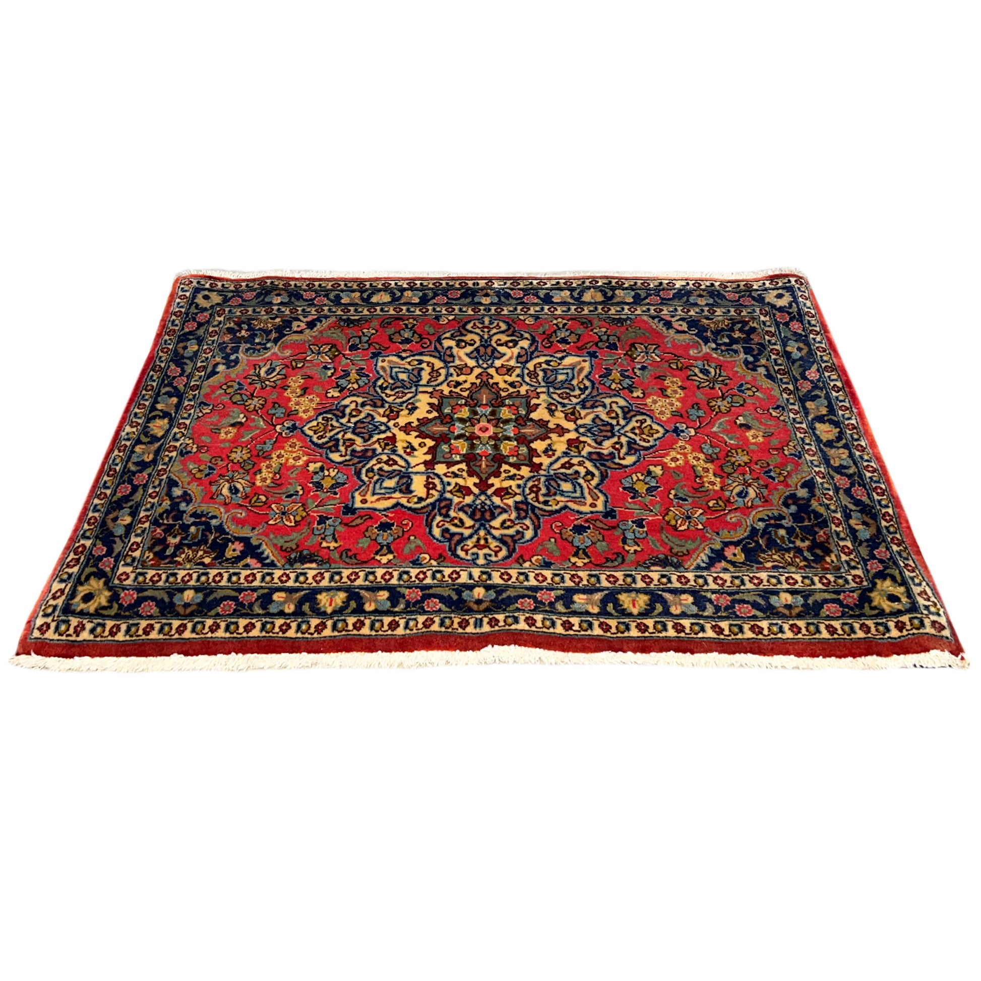  Poshti Teppich Rot, 83x62cm - Premium Poshti Teppich from German Carpet Shop - Just €0! Shop now at German Carpet Shop