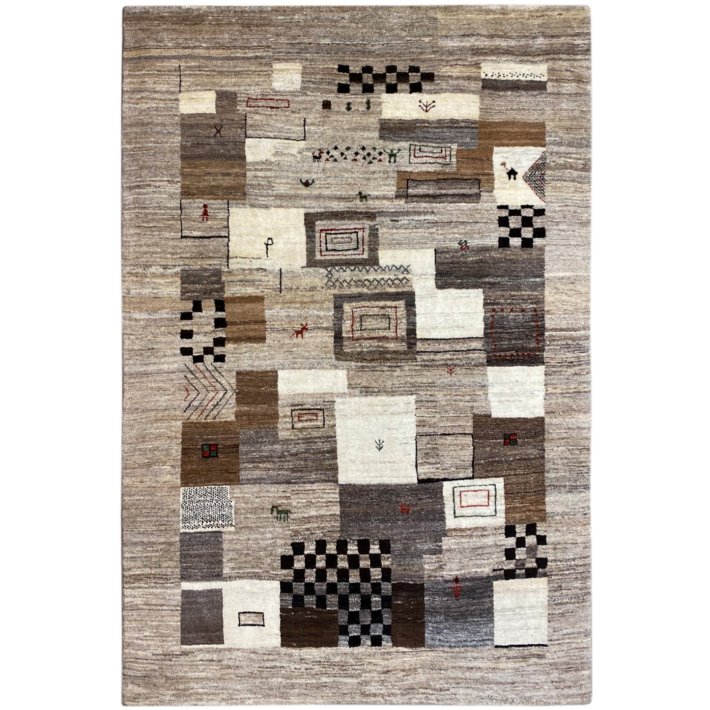 Gabbeh Carpet 242x169 cm