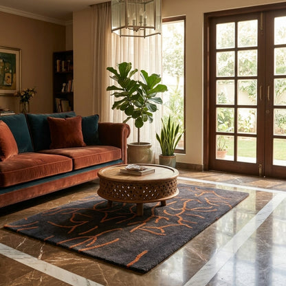 Designer-Teppich - 91x61 cm