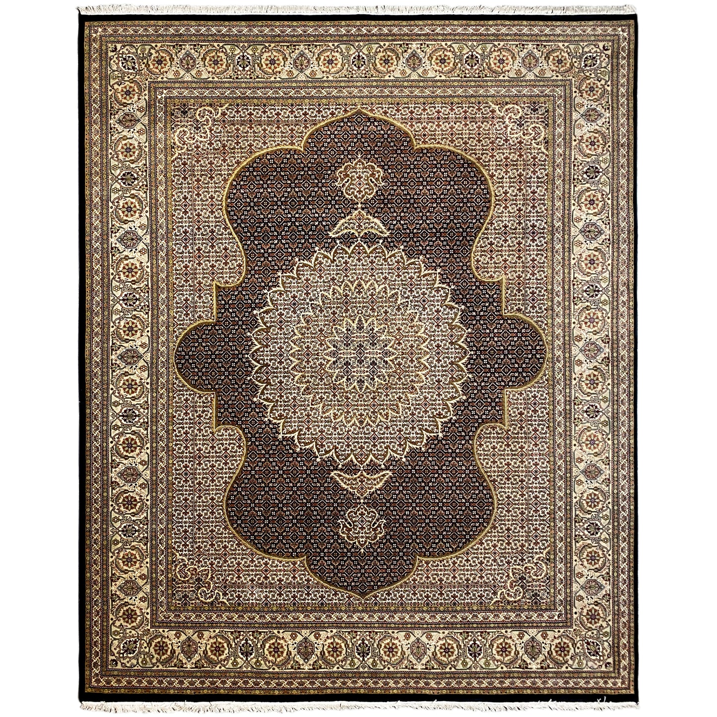Indo Tabriz Rug - 303x247 cm