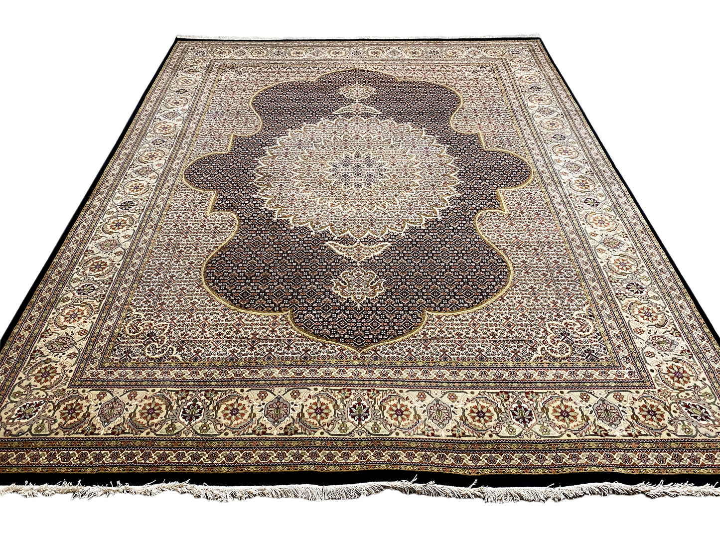 Indo Tabriz Rug - 303x247 cm