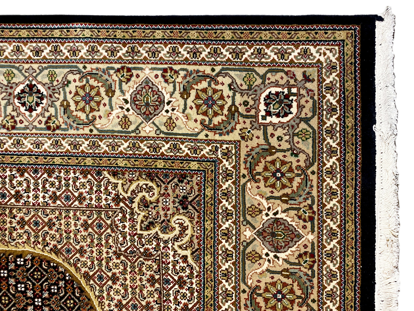 Indo Tabriz Rug - 298x198 cm