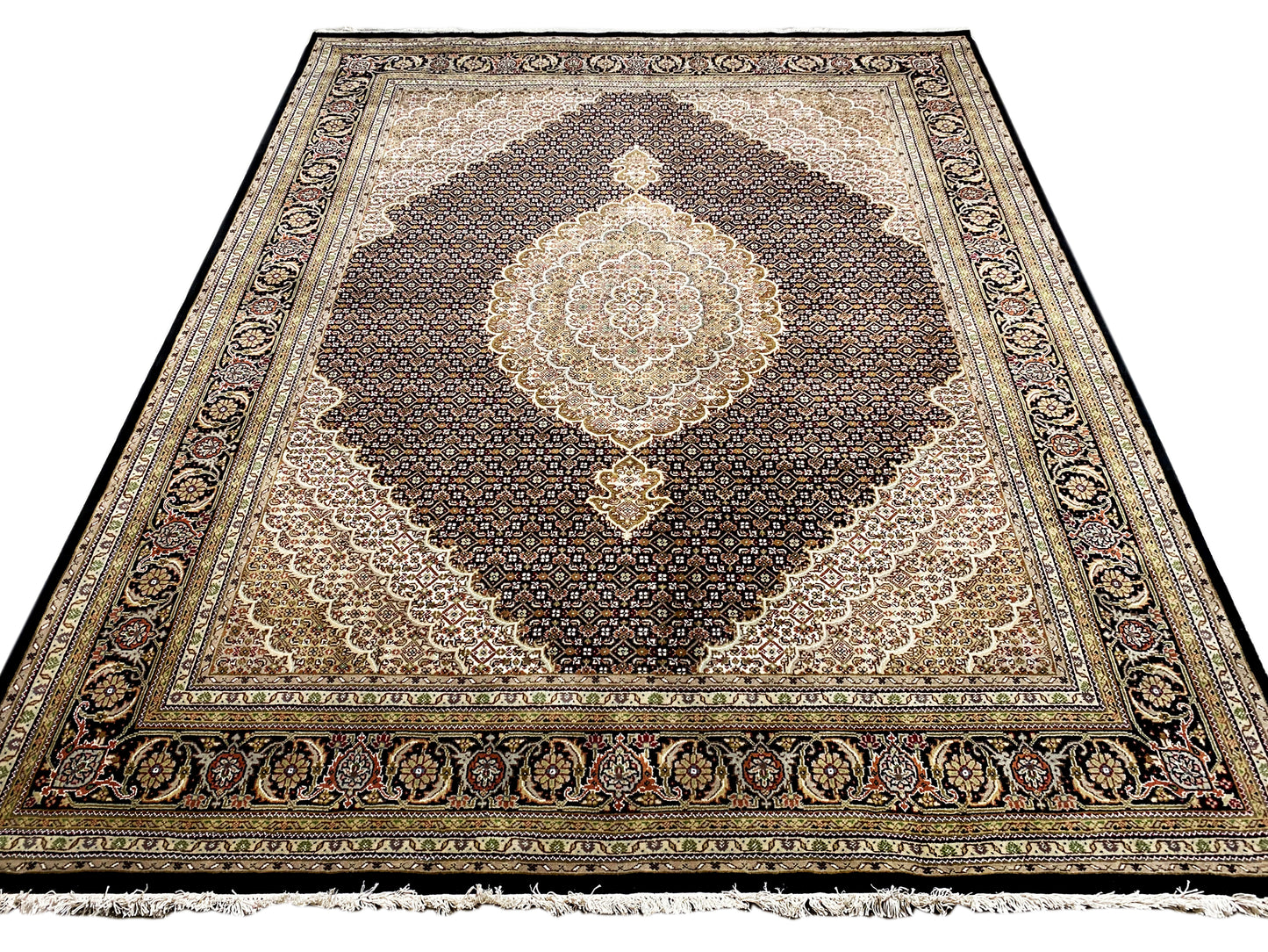 Indo Tabriz Rug - 302x243 cm