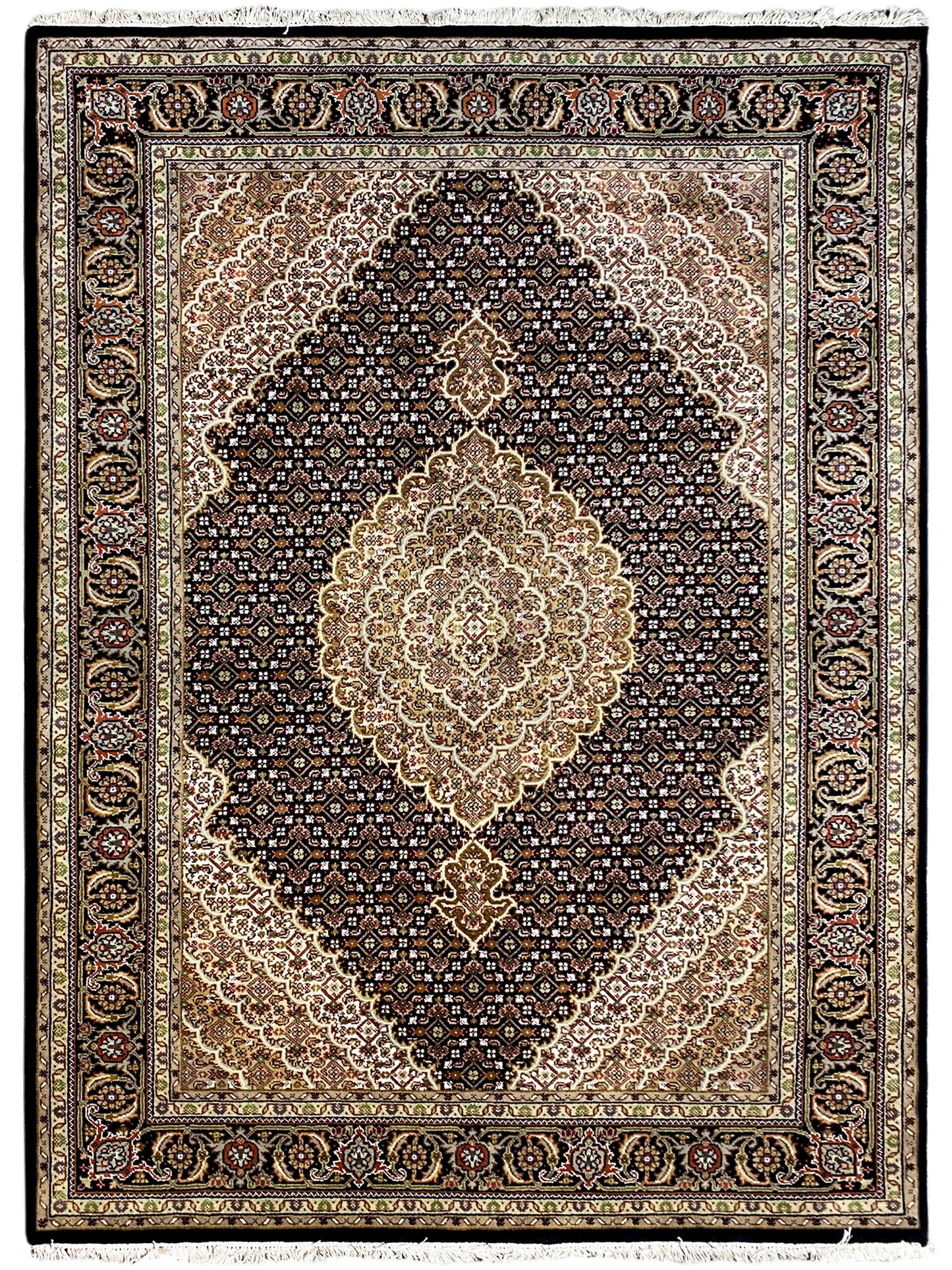 Indo Tabriz Rug - 234x170 cm