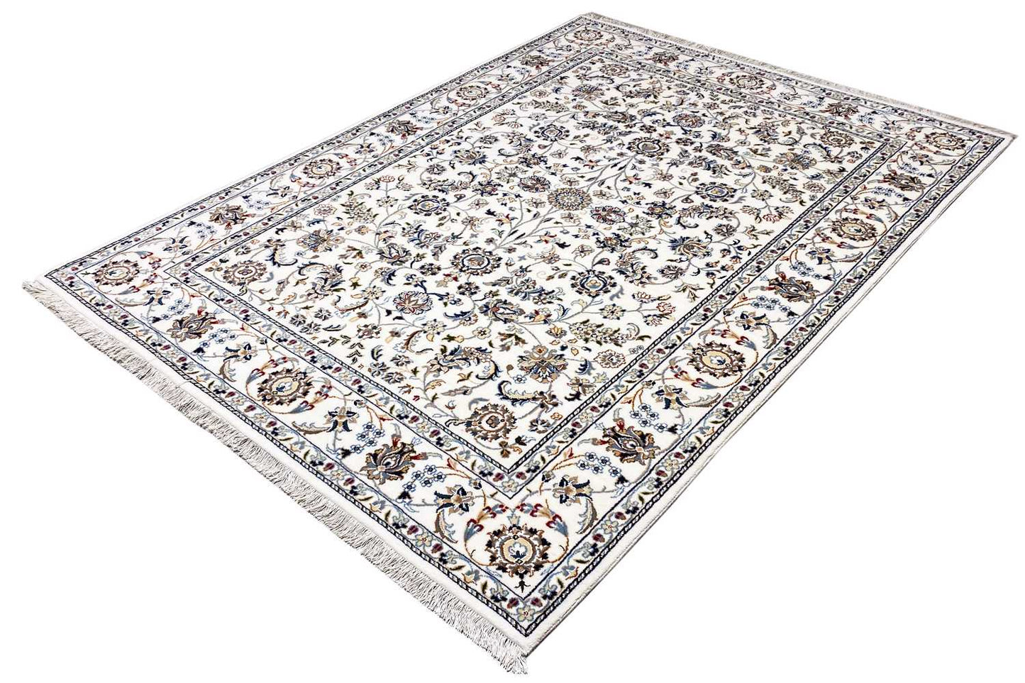 Indo Nain Teppich - Beige (250x179cm) - German Carpet Shop
