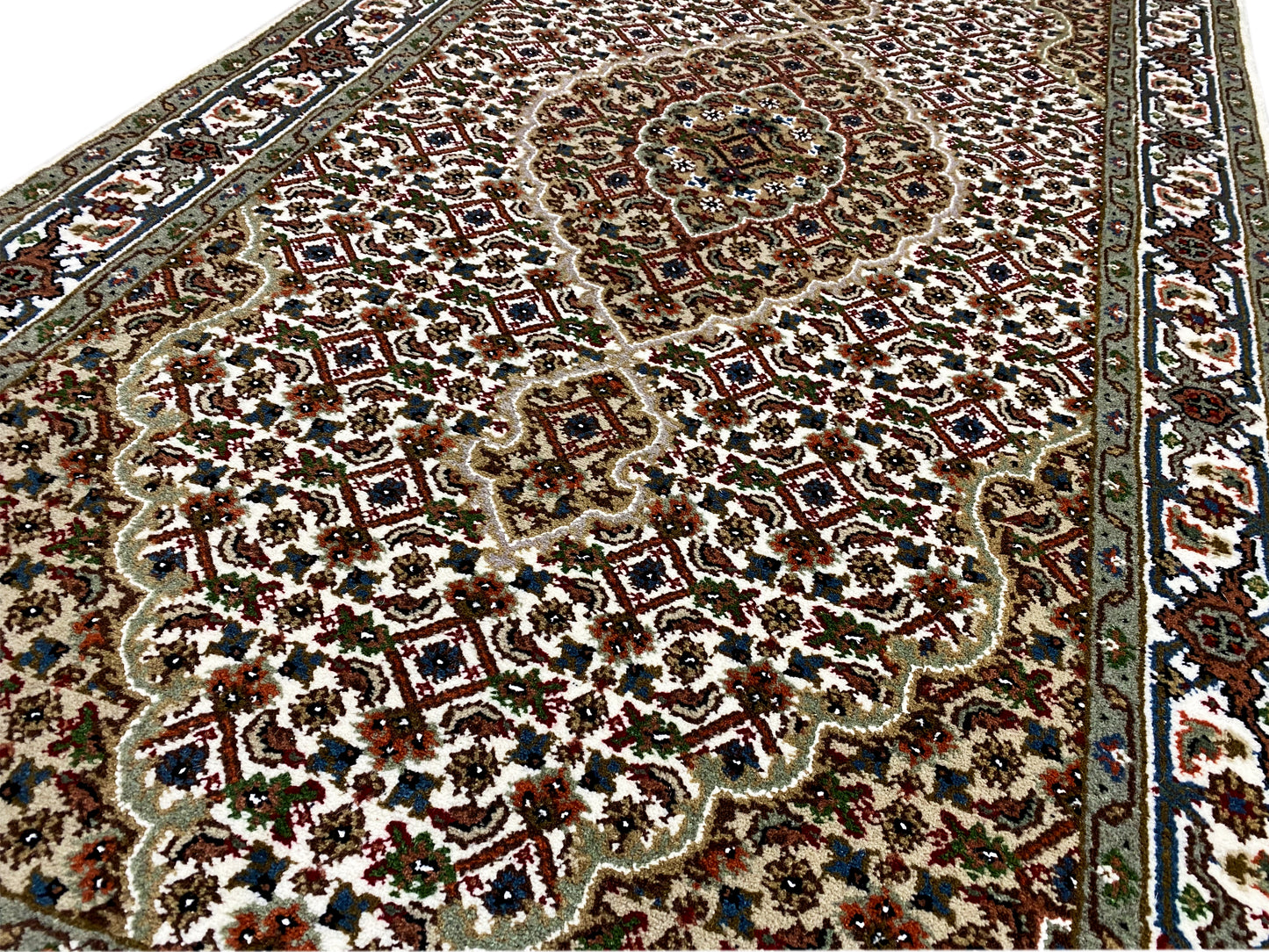 Indo Tabriz Carpet - (165x90 cm)