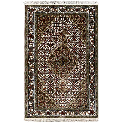 Indo Tabriz Carpet - (165x90 cm)