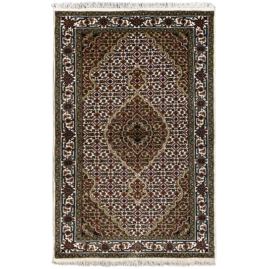 Indo Tabriz Carpet - (165x90 cm)