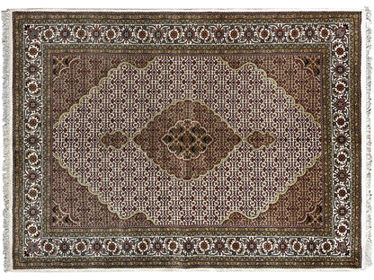 Indo Tabriz Carpet - 1419411 (245x173 cm)