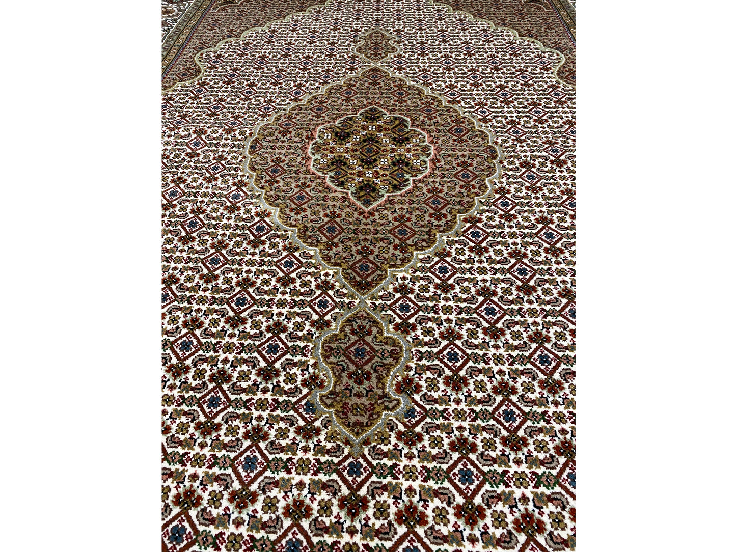 Indo Tabriz Carpet - 1419411 (245x173 cm)