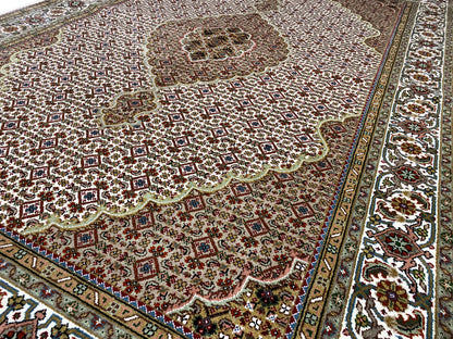 Indo Tabriz Carpet - 1419411 (245x173 cm)
