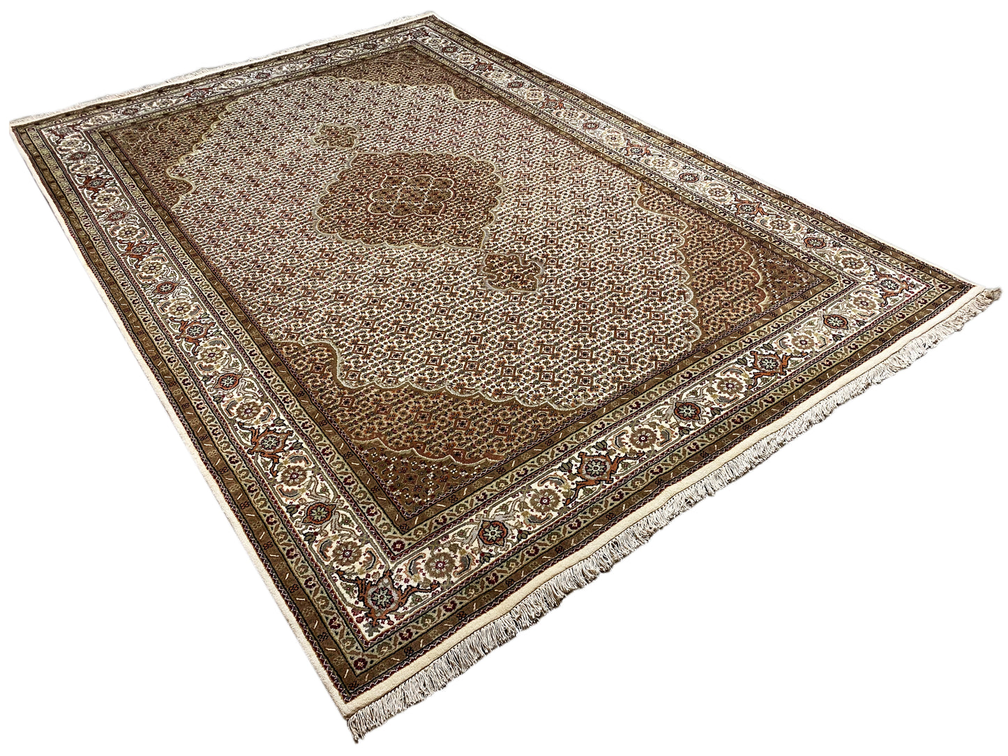 Indo Tabriz Carpet (296x196 cm)