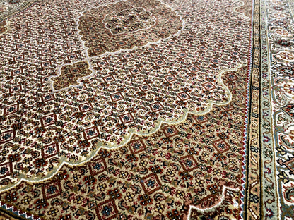 Indo Tabriz Carpet - (245x170 cm)