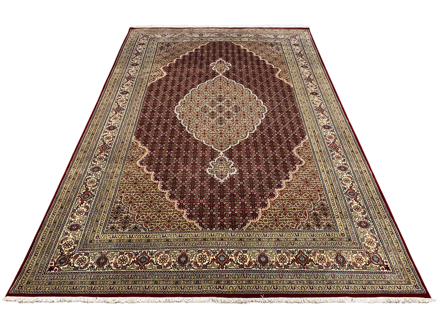 Indo Tabriz Carpet - 719392 (309x199 cm)