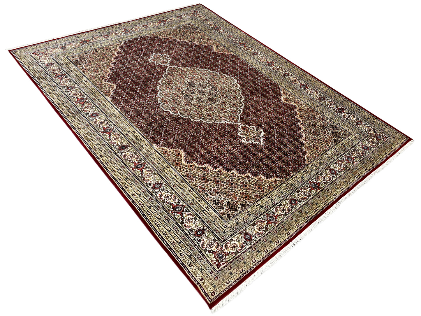 Indo Tabriz Carpet - 719392 (309x199 cm)