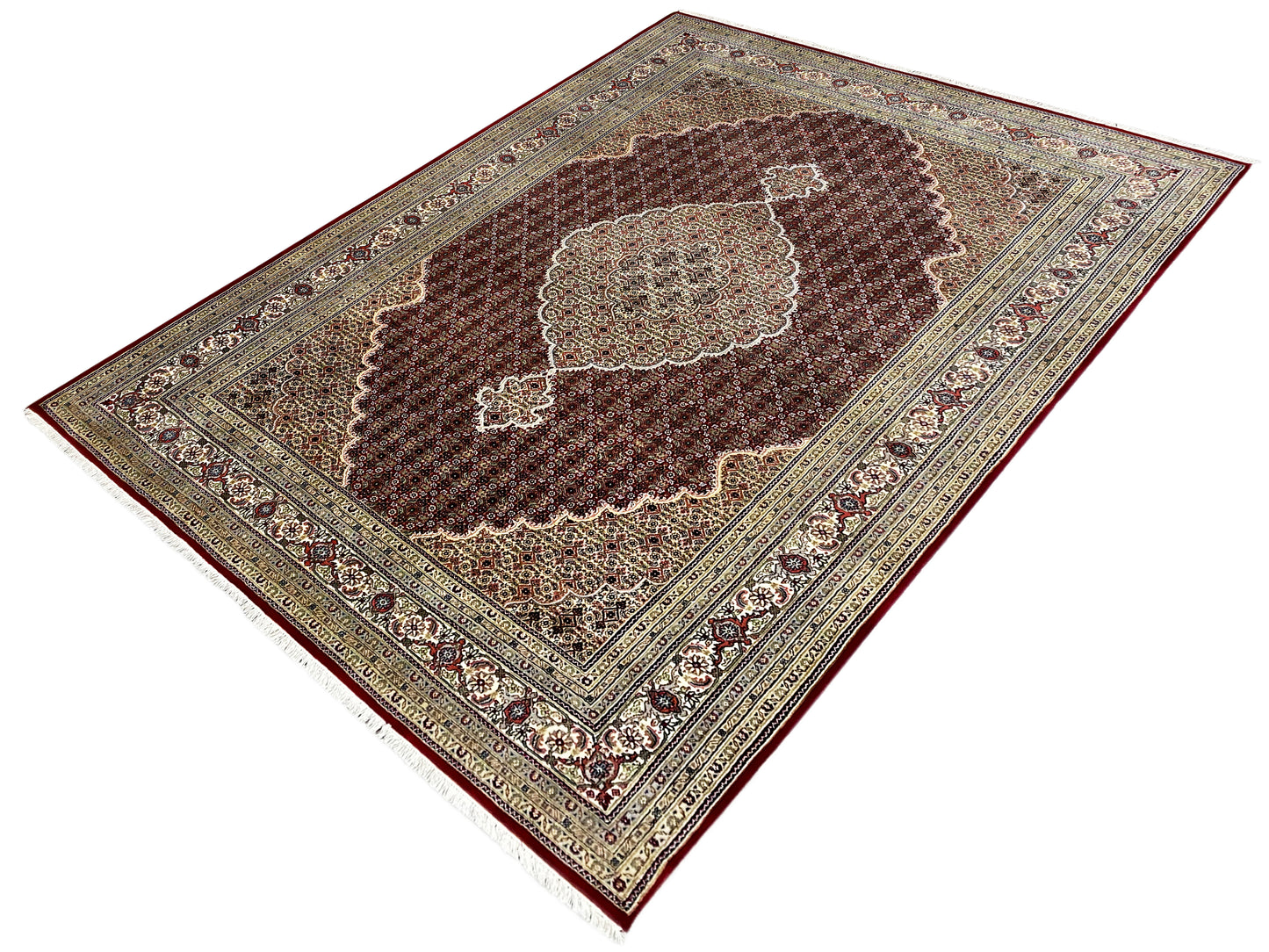 Indo Tabriz Carpet - 719392 (309x199 cm)