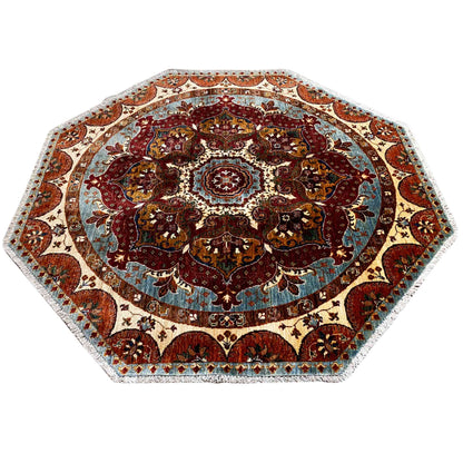 Achteckiger Teppich, 172x168 cm - German Carpet Shop