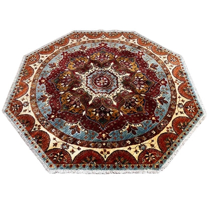 Achteckiger Teppich, 172x168 cm - German Carpet Shop