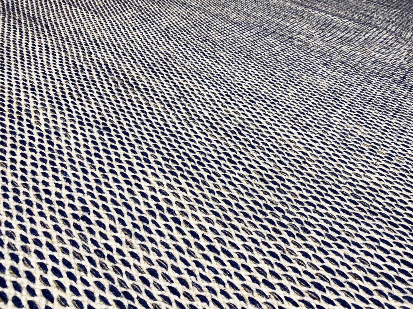 Navy Blue Kelim Rug - 160x230 cm