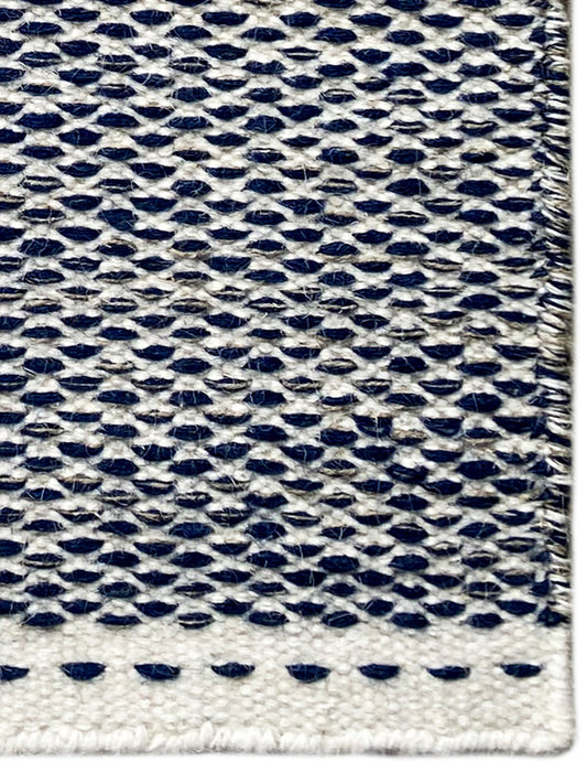 Blue Kelim Rug - 60x90 cm