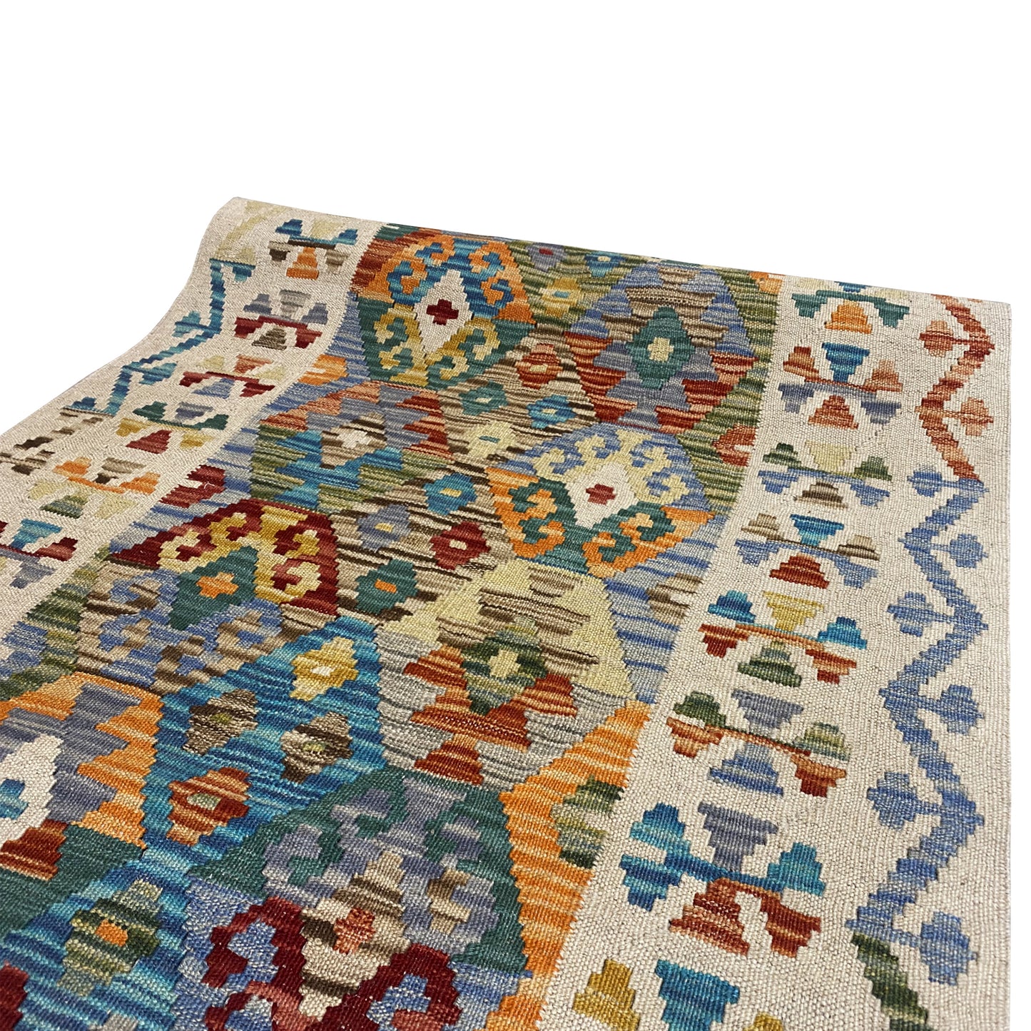 Kelim Runner Afghan 386x87cm