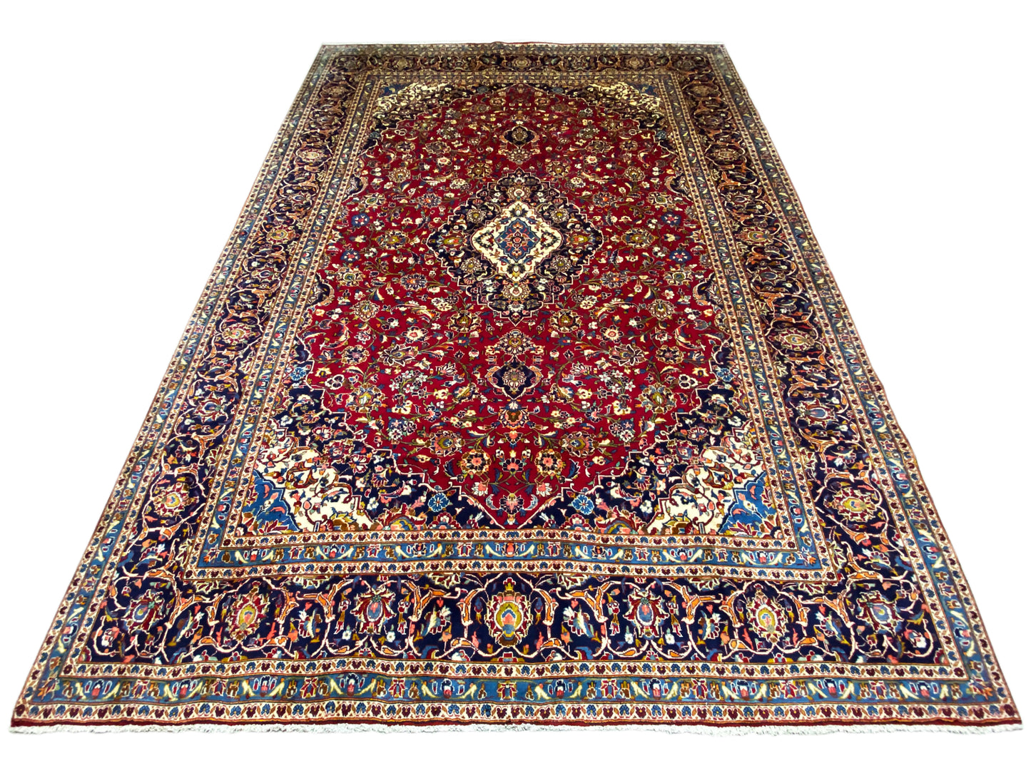 Keshan - Red (400x288 cm)