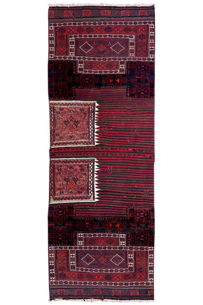 Kelim - Bakhtiari - (269x90 cm) - German Carpet Shop