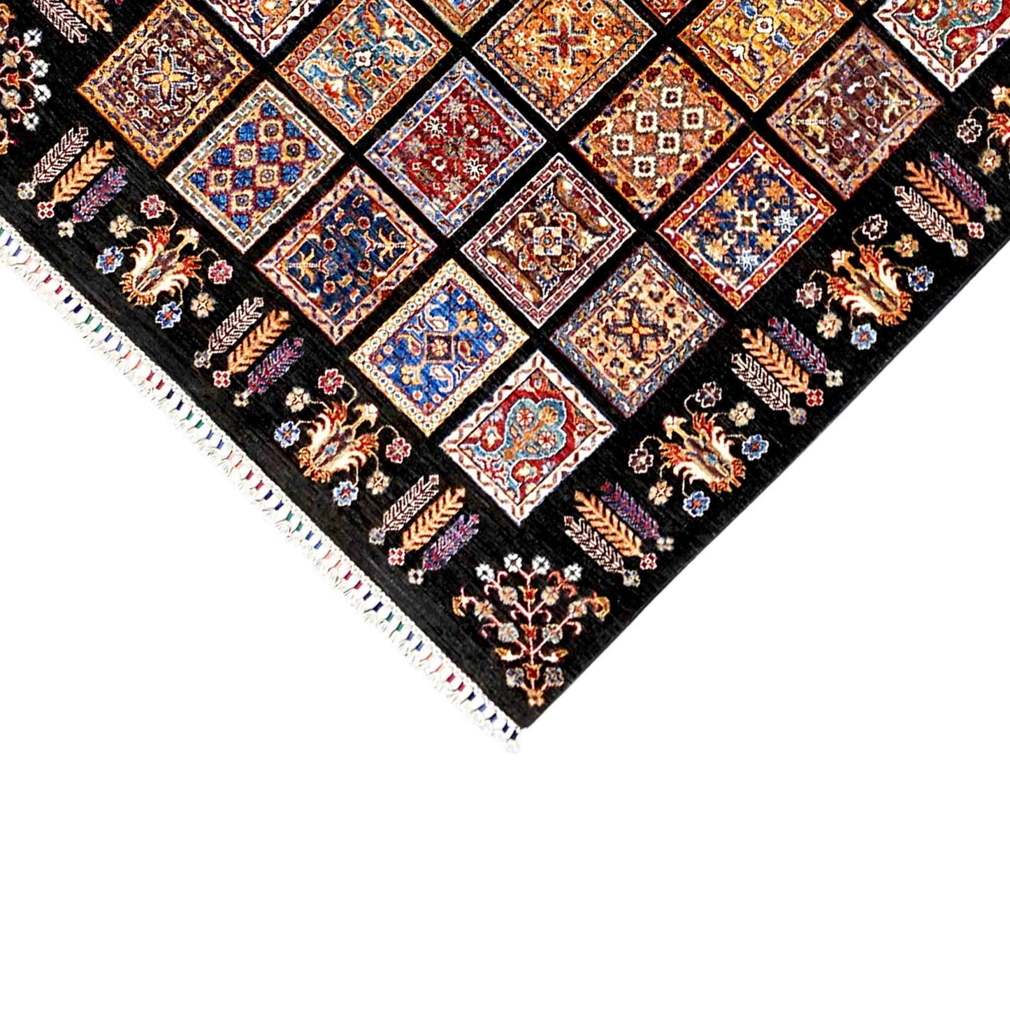 Khorjin Teppich - Traditioneller Wollteppich, 220x153 cm - German Carpet Shop