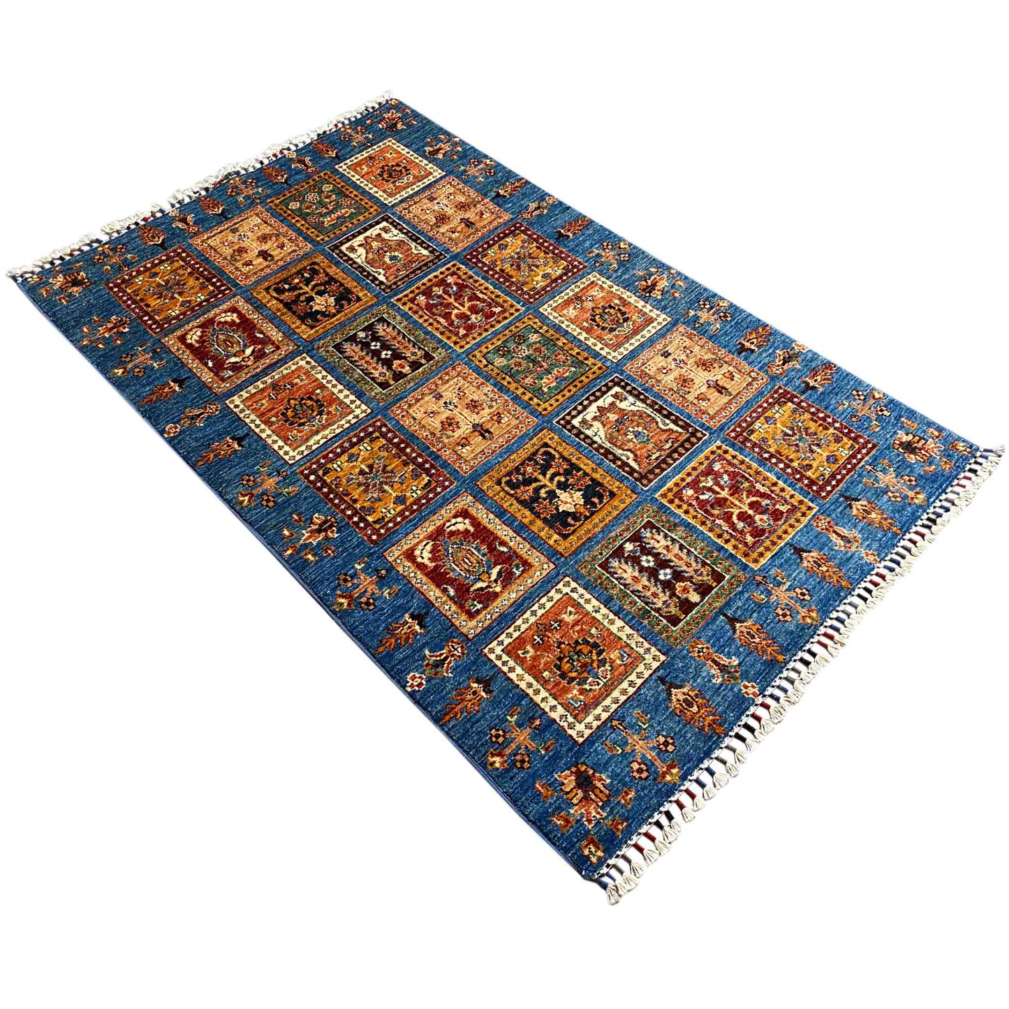 Khorjin Teppich - Handgesponnene Wolle, 162x104 cm - German Carpet Shop