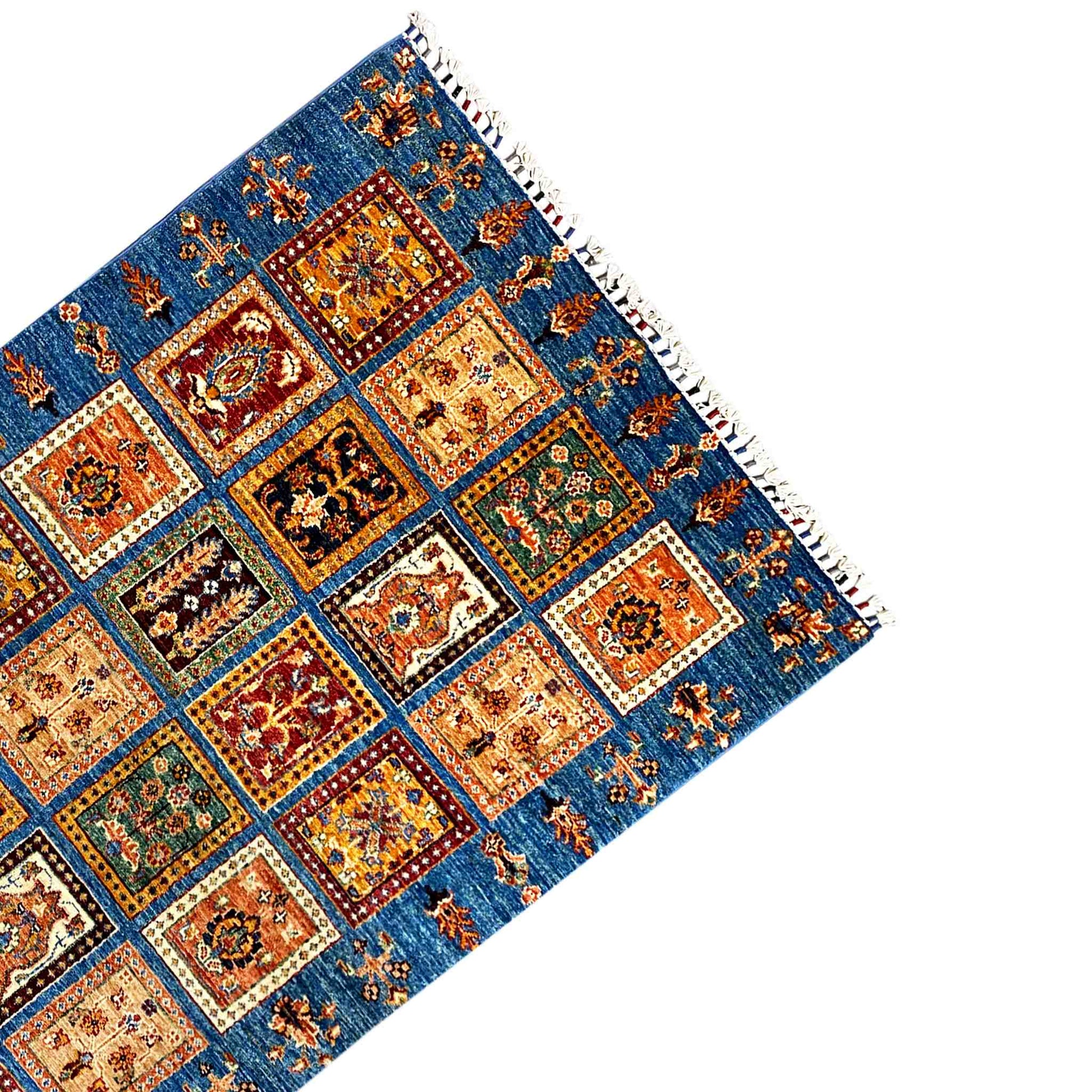 Khorjin Teppich - Handgesponnene Wolle, 162x104 cm - German Carpet Shop