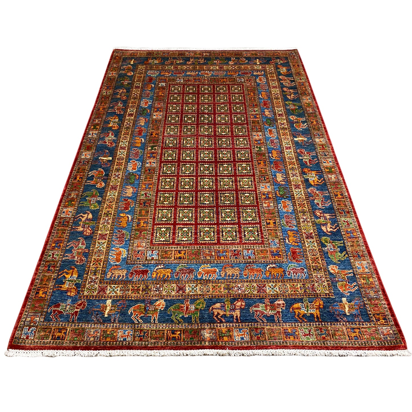 Handgeknüpfter Khorjin Teppich 258x174 cm - German Carpet Shop