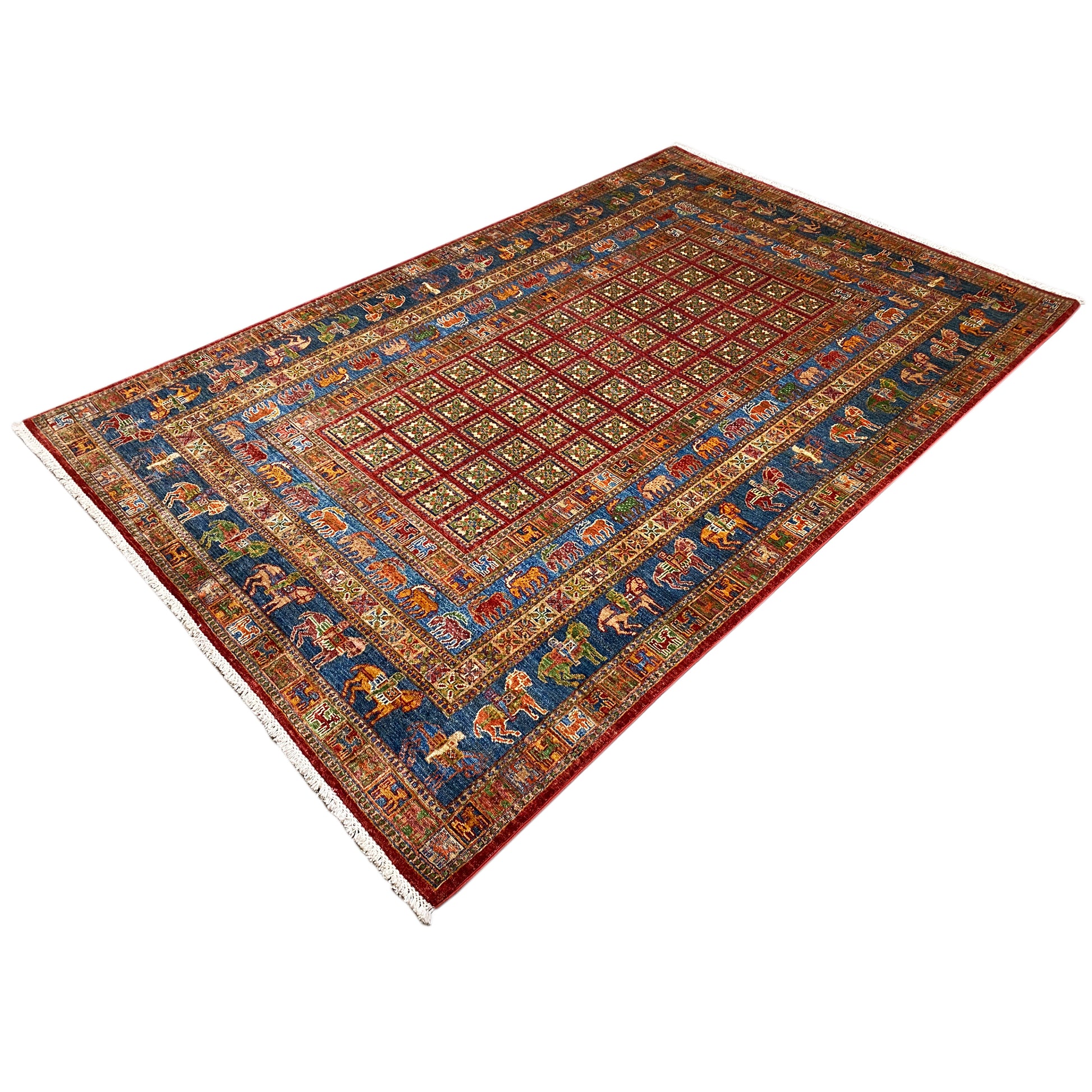 Handgeknüpfter Khorjin Teppich 258x174 cm - German Carpet Shop