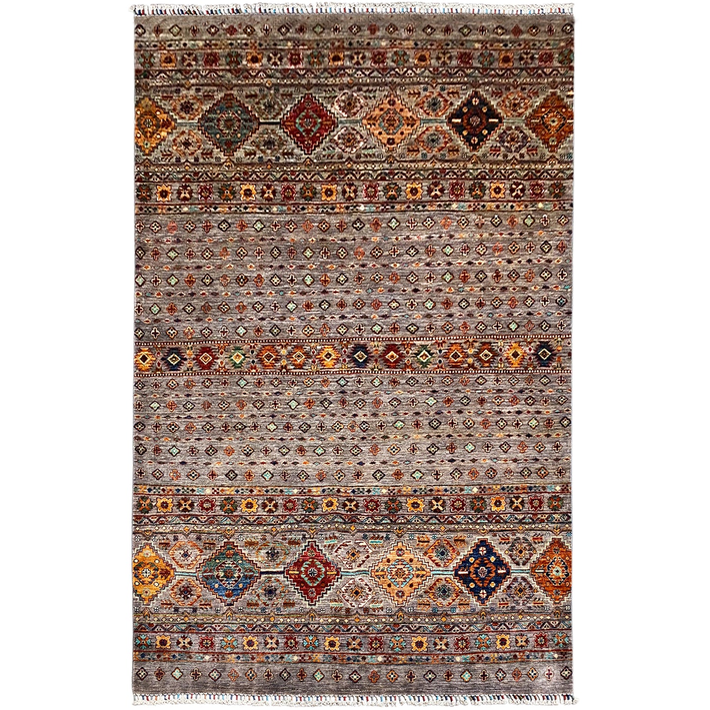 Handgeknüpfter Khorjin Teppich 253x175cm - German Carpet Shop