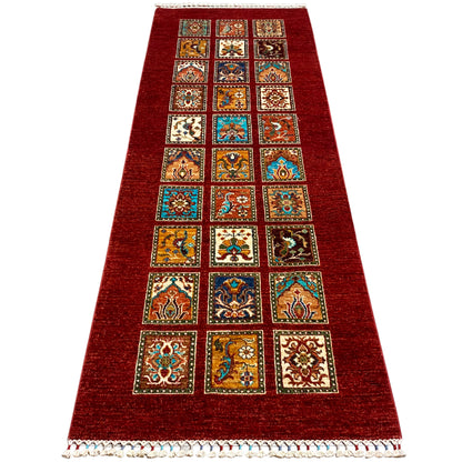 Handgeknüpfter Khorjin Läufer 248x89 cm - German Carpet Shop