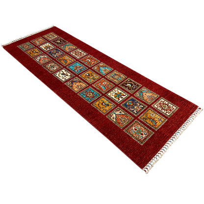Handgeknüpfter Khorjin Läufer 248x89 cm - German Carpet Shop