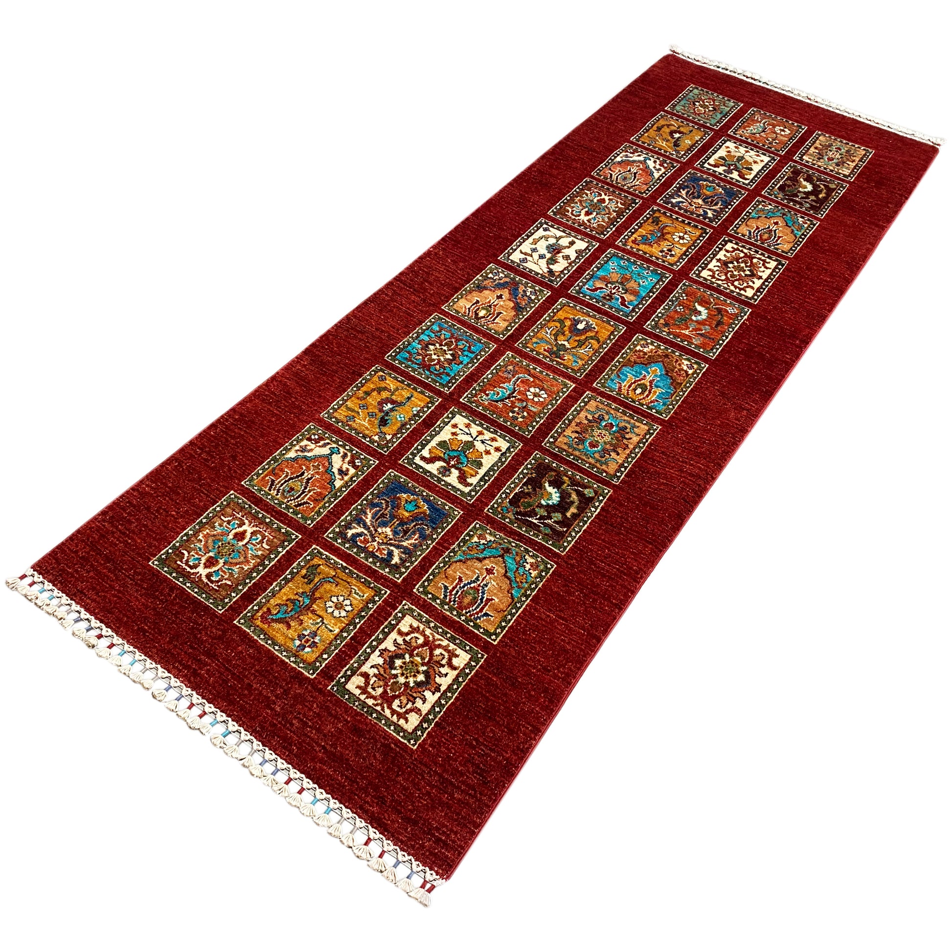 Handgeknüpfter Khorjin Läufer 248x89 cm - German Carpet Shop