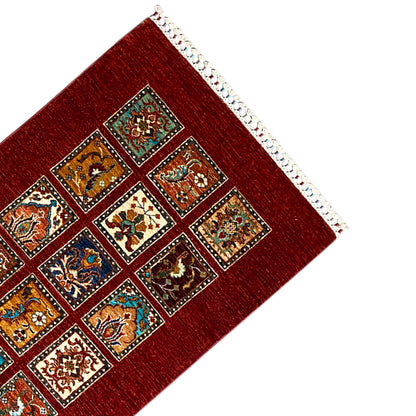Handgeknüpfter Khorjin Läufer 248x89 cm - German Carpet Shop