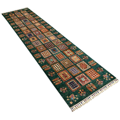 Handgeknüpfter Khorjin Läufer 312x84 cm - German Carpet Shop