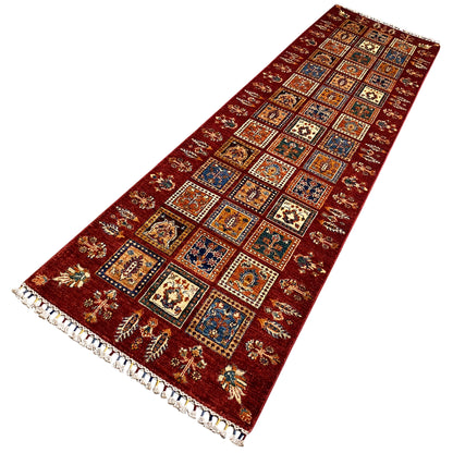Handgeknüpfter Khorjin Läufer 331x88 cm - German Carpet Shop