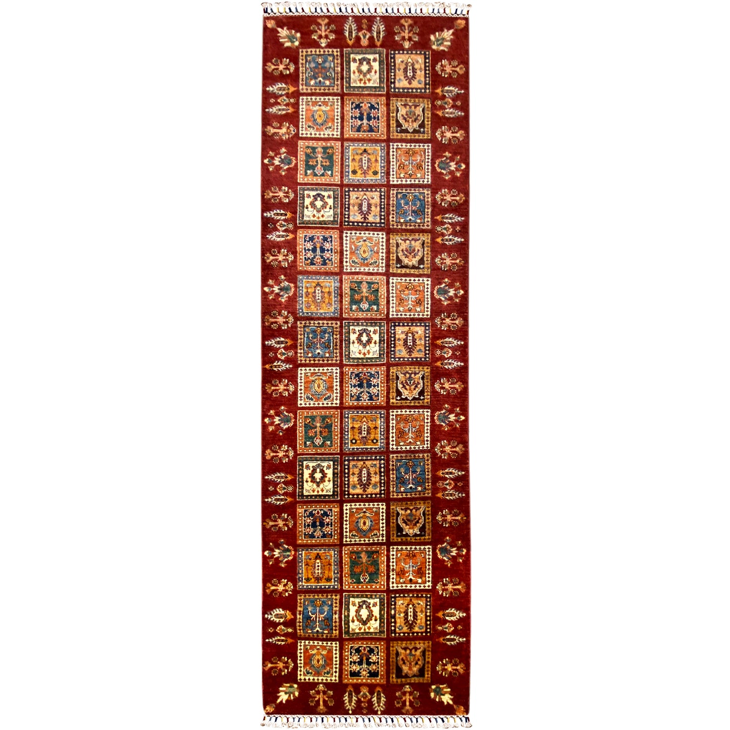 Handgeknüpfter Khorjin Läufer 331x88 cm - German Carpet Shop