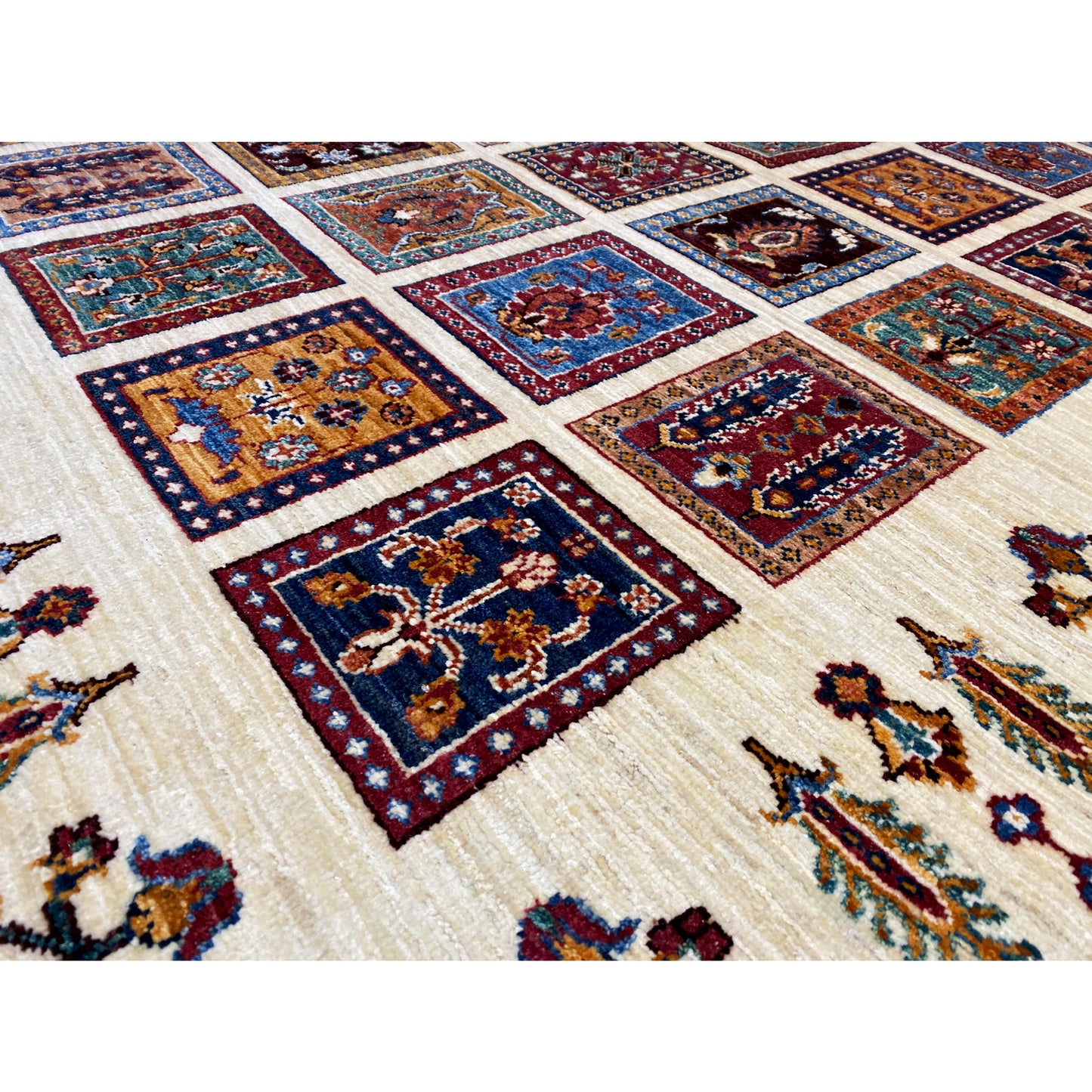 Handgeknüpfter Khorjin Teppich 222x155 cm - German Carpet Shop