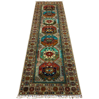 Handgeknüpfter Khorjin Läufer 298x82 cm - German Carpet Shop