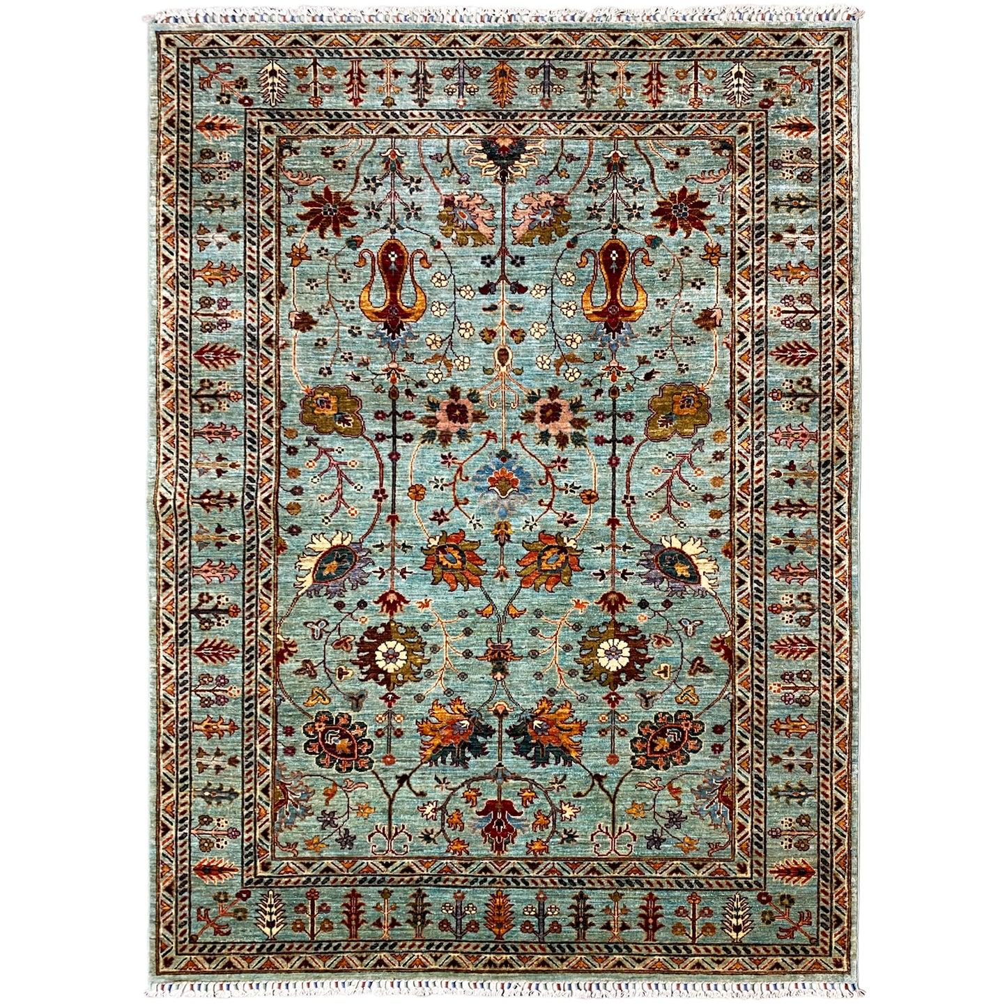 Handgeknüpfter Khorjin Teppich 243x182 cm - German Carpet Shop