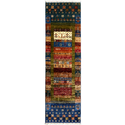 Handgeknüpfter Khorjin Teppich Läufer 295x83 cm - German Carpet Shop